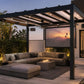 12x16 Beam Pergola (with background)