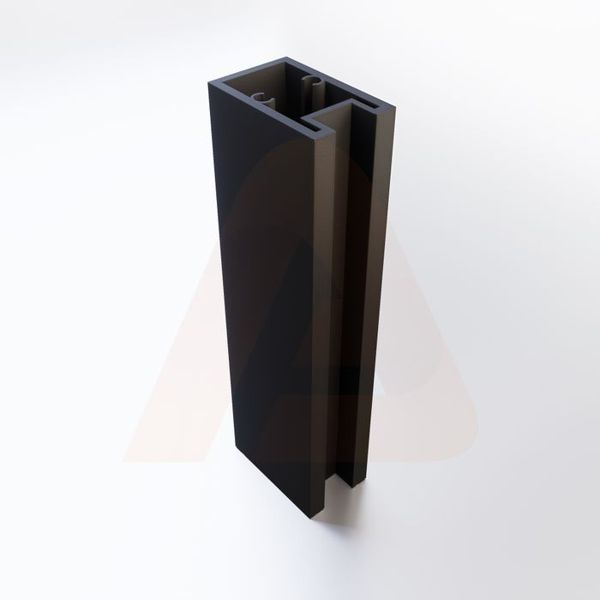 Top Rail 6.5 ft - Black