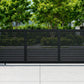 ALU 20 Horizontal GAP 38 Black 18X6 ft. Heav Duty Sliding Gate BL v2