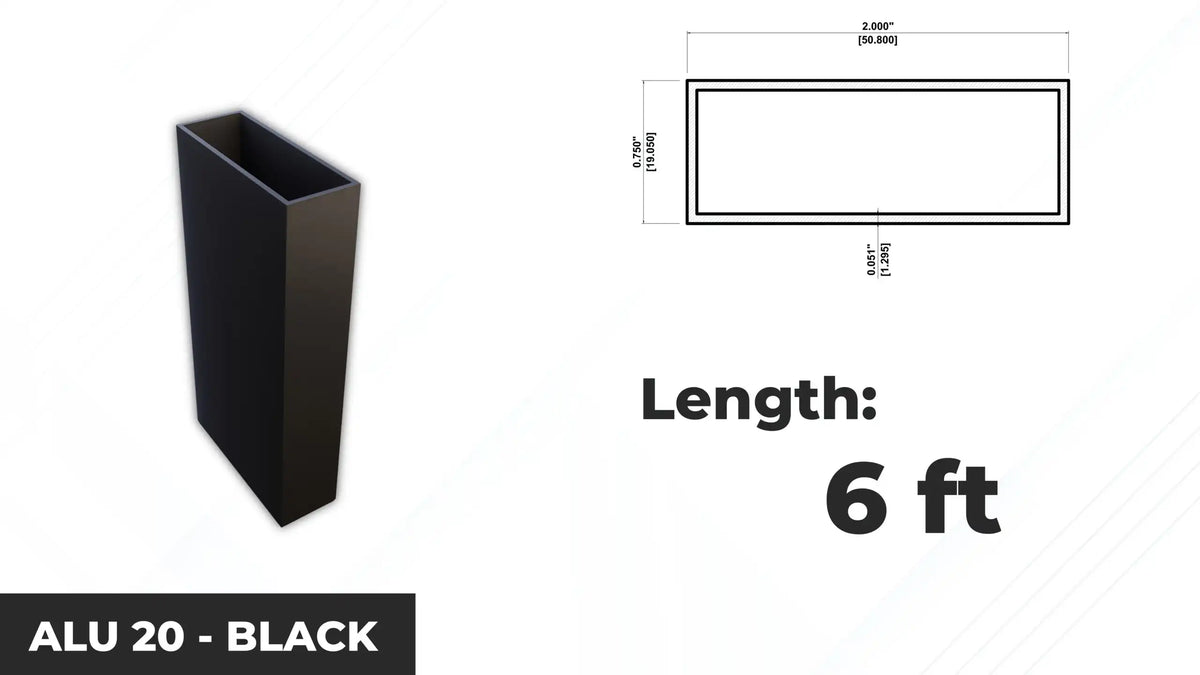 Alu 20 BL 6ft