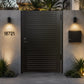 Alu 20 DIY Pedestrian Gate 4x6 ft Black (With Background)