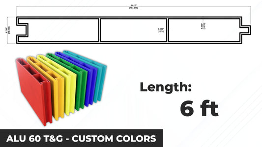 Alu 60 T&G CC 6ft
