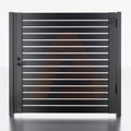 Aluminum Gate Kit Alu40 Universal DIY 6' x 6' BLACK