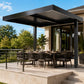 Cantilever 10x10 Slat Roof Pergola (Background)