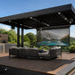 Cantilever 12 x 16 ft Automatic Louver