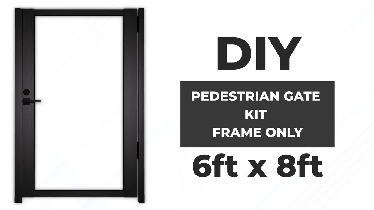 DIY Gate Kit Frame Only 6x8 New
