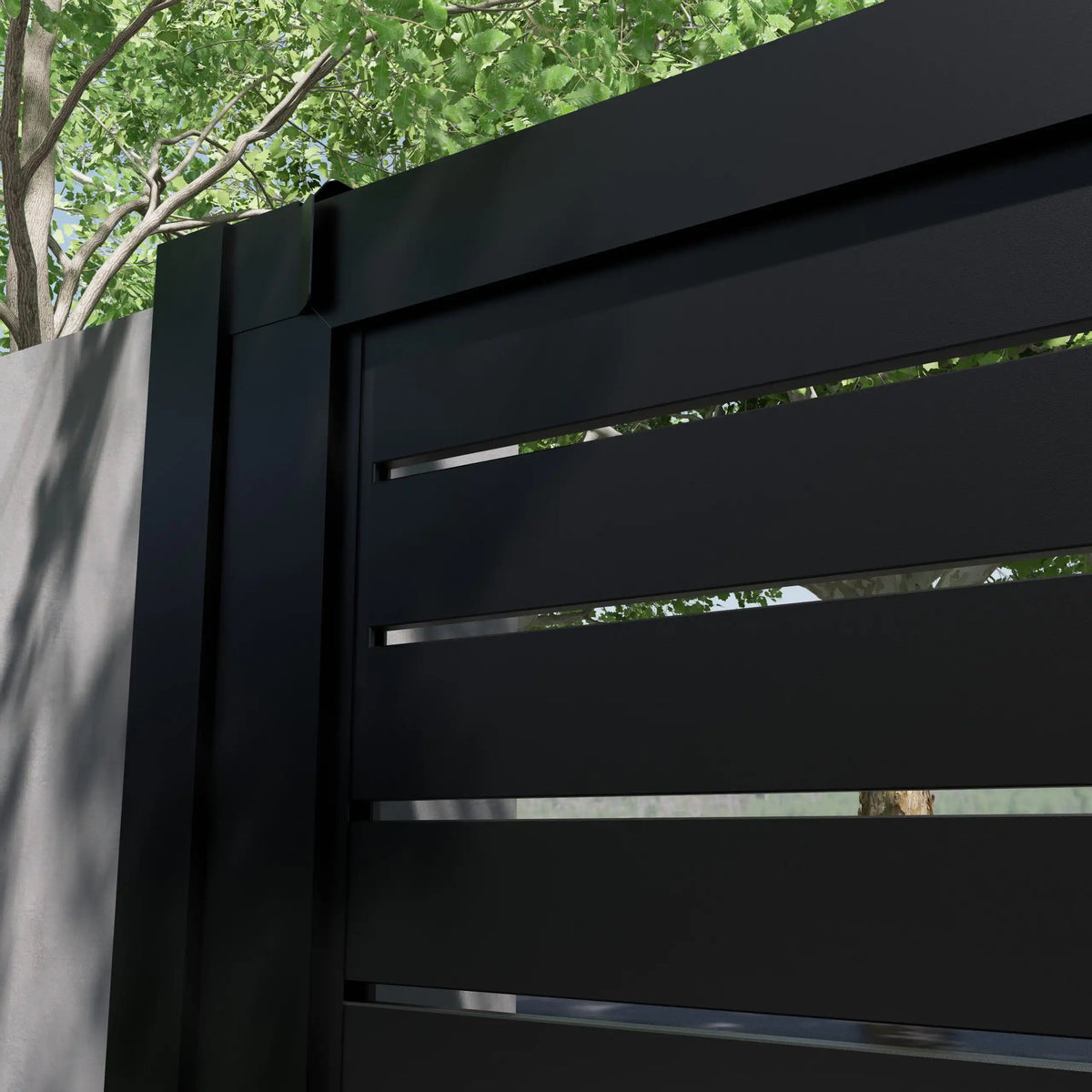Aluminu Gate Kit Alu40 18X6 S.G HD USA SLIDING