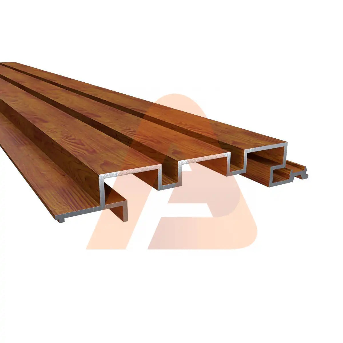 Alu Cladding Clad120 – Aluminum Cladding Panel (Black & Woodgrain)