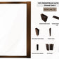 DIY GATE FRAME KIT ONLY 6' x 6' - BLACK - Bronze
