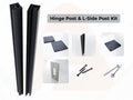 2x2in Hinge Post & L-Side Post Kit 6 ft