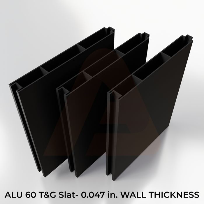 (Gate Slat Box) ALU 60 T&G Slat - 11pcs (62in)