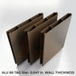 (Box) ALU 60 T&G Slat 0.047in Thk 8ft - 11pcs (Fence Slat Kit) - BL - Bronze