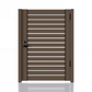 (Box) Alu 40 4x6 ft. DIY Pedestrian gate kit - Single swing - GAP 3/8" - Bronze