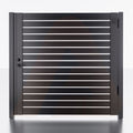(Box) Alu 40 6x6 ft. DIY Pedestrian gate kit - Single swing - GAP 3/8"
