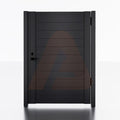 (Box) Alu 60 T&G 4x6 ft. DIY Pedestrian Gate Kit - Single swing - No Gap