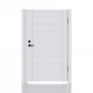 (Box) Alu 60 T&G 4x6 ft. DIY Pedestrian Gate Kit - Single swing - No Gap