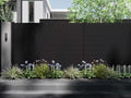 Alu 60 T&G - 8ft x 6ft H 2way post Fence Kit - GAP 1/2"