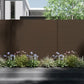 Alu 60 T&G - 8ft x 6ft H 2way post Fence Kit - GAP 1/2" - Bronze