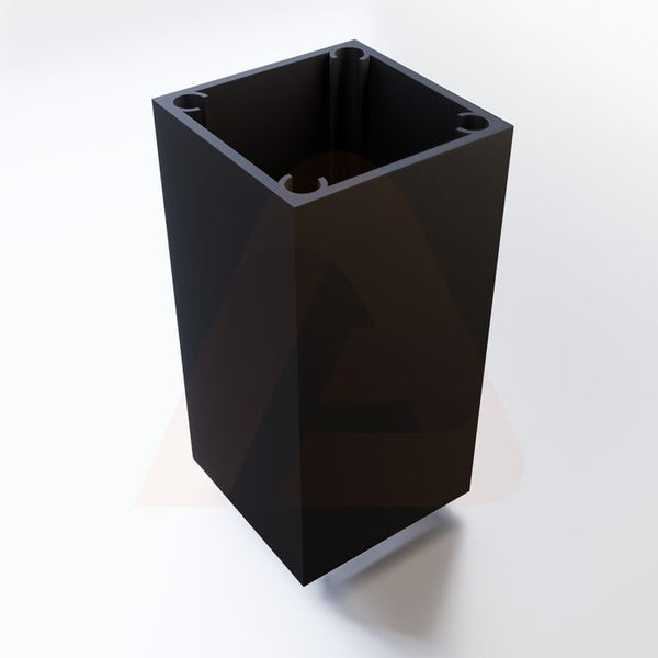 3x3 in. x 6ft. Square Post (.090 Thk) - Black