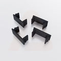 Channel Cover Spacers 3/8 in. - Black