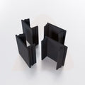 Channel Cover Spacers 4 in. - Black