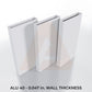 (Box) ALU 40 Slat 0.047 THK x 8ft (16pcs)