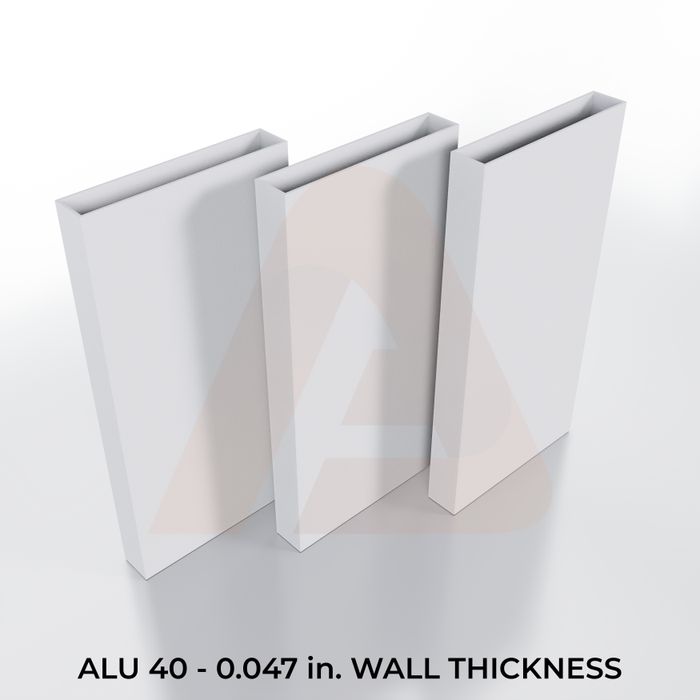 (Box) ALU 40 Slat 0.047 THK x 8ft (16pcs)