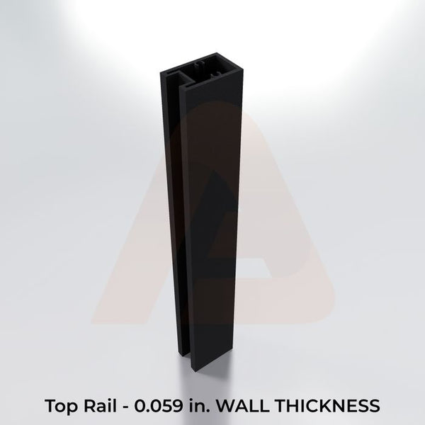 (From Box) Top Rail 0.059 THK - 8 ft.