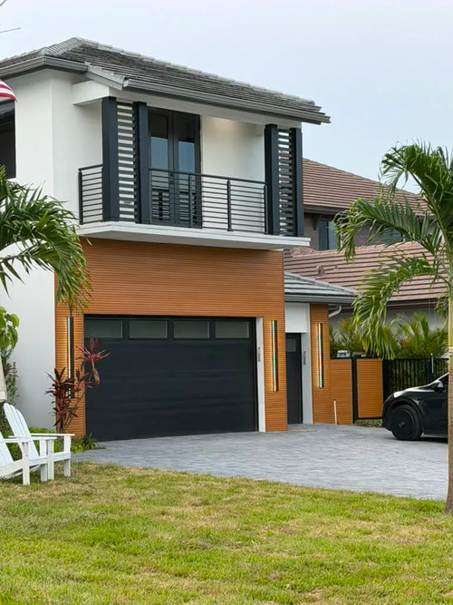 Woodgrain cladding
