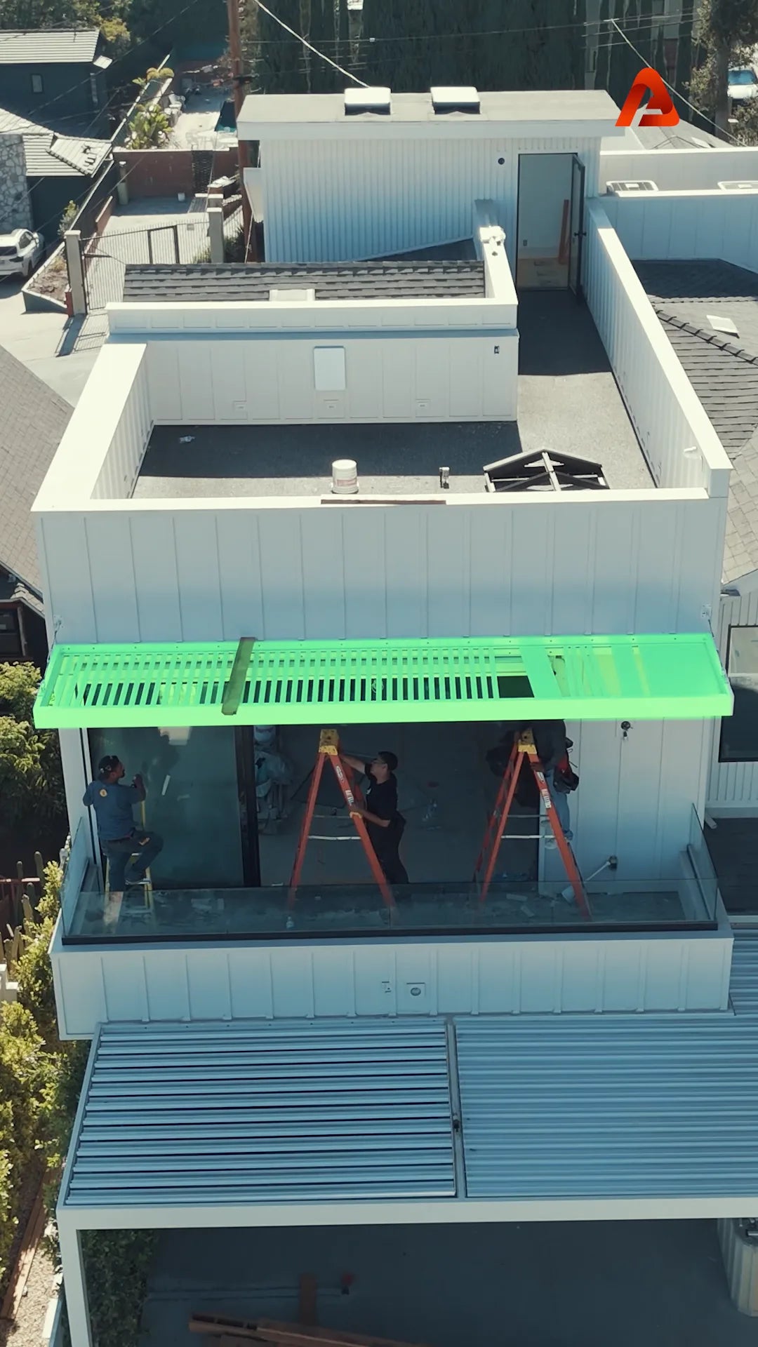 Video preview of The Tank louver patio installation